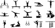 © abdelrahman - set of vector icon gymnast silhouette