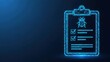 © Moon Guy - Digital checklist with a bug icon displayed on a clipboard for software testing and analysis
