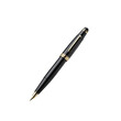 © ryandi - Black & gold writing instrument set against a stark, empty background