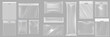 © kume111000 - Big Set Of Transparent Empty Plastic Packaging. EPS10 Vector