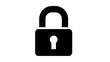 © masa - Minimalistic Black Lock Icon Symbolizing Security and Privacy Concept
