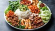 © MyStockz - A diverse Vietnamese platter presenting various global food ingredients