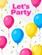 © komgritch - A vibrant party-themed image featuring colorful balloons and confetti, perfect for celebrations and festive occasions.
