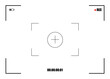 © Pawel - background for cinematic production with camera photo view and zoom exposure overlay shows blank electronic display camcorder shutter snapshot frame