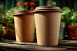 © Indronath - Green bamboo paper coffee cups bulk high resolution picture