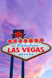 Welcome to Fabulous Las Vegas Neon Sign. Las Vegas, Nevada, USA