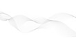 © Husni - White wave curve lines banner background design. Abstract soft wave lines dynamic flowing gray light isolated background. Vector Illustration of the gray pattern of lines. Black stripes on white .