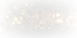 © tanandaa - Golden bokeh sparkle dust light explosion overlay. PNG
