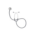 © Anh - 3D Render Stethoscope on White background