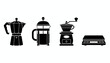 © Dimas Studio - Various coffee makers and grinders displayed together