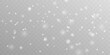 © Romstock - Soft white dust glows with delicate shimmering bokeh. Light particles create a peaceful festive feeling. Perfect for Christmas and winter overlay designs vector