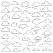 © afgan - Collection of HandDrawn Cloud Illustrations for Weather Concepts.
