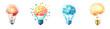 © mashimara - Creative lightbulb ideas: A visual metaphor for innovative thoughts, illustrated as radiant brains encased in stylized lightbulbs, symbolizing the spark of innovation, ingenuity.