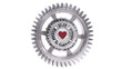 © stockphoto02 - Gear with Heart - Isolated