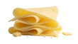 © Nicolae - Swiss cheese slices isolated PNG on transparent background, delicious dairy product for sandwiches and cooking