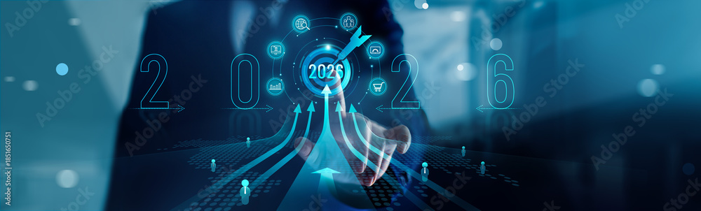 Road to successful 2026 concept, Business target growth and development ...