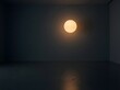 © AfiQ - A single warm light orb illuminating a dark neutral space