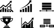 © Rafiqul islam - Business success and growth icons set with graphs and charts
