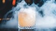 © putra - Smoky cocktail in glass