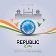 © Arun - happy independence day India. 26th January background.  abstract  vector illustration design
