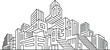© Anamul - Modern city buildings in perspective skyline architecture urban design vector