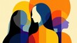 © Iaroslav - Diverse women profiles overlapping, representing and collaboration, community, female empowerment
