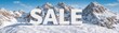 © Mongkol - Winter sale promotion on outdoor gear snowy mountains visual display seasonal excitement scenic view