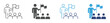 © Icon Atelier - Leadership Direction Icon, Team Guidance and Strategic Vision Concept Icon, Business Management, Vector Illustration
