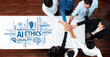© InfiniteFlow - Group of professionals collaborating on AI ethics, exploring key concepts like safety, legality, and governance. Engaging dialogue fosters innovation and responsibility. Amity