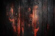 © mehaniq41 - Charred wooden planks display unique burn patterns, dark tones, and knots. Natural and rustic appearance with rich textures highlighted by lighting. Neural network AI generated