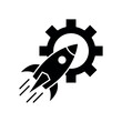 © koyimah - A symbolic line icon representing Deployment and product launch, perfect for startup releases and system implementation.