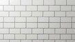 © Multi Studio - Clean White Subway Tile Wall Texture Background.