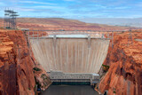 Glen Canyon Dam and Bridge in Page, Arizona
