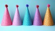 © wikkie - Colorful party hats