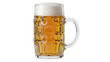 © James - Oktoberfest beer mug PNG isolated on transparent background, traditional German beer stein with handle for celebration and festive occasions