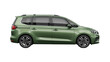 © Cian - Green Citroen C4 Spacetourer MPV isolated PNG, modern family car on transparent background for automotive design and advertising