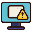 © agusraharj - software bug icon illustration