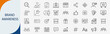 © RayZing   - brand awareness and marketing icons, minimal monoline vector set design