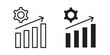 © iconic - Improvement icons or logo design isolated sign symbol vector illustration - high quality line style vector