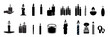 © Nurul - Candle silhouette icon set