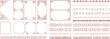 © AIcon Star - asian ornamental frame elements square rectangular corner patterns