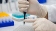 © Siti - Elevate your brand with a captivating image of a scientist working in a lab, perfect for illustrating innovation and expertise in healthcare fields.