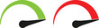 © IR Vector Gallery - Dashboard speedometer icons set. Performance indicator sign.Rating meter signs.