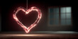 © Tiago - Emblazoned Heart: A fiery, radiant heart, suspended in mid-air, casting an intimate glow within a softly lit room. The imagery evokes a sense of love, passion, and the warmth of the inner self.