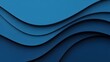 © Mujahid - Abstract background with flowing blue waves and shadows suggesting depth and movement in modern design