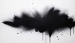 © Judith - Abstract Black Spray Paint Graffiti Texture In The White Background