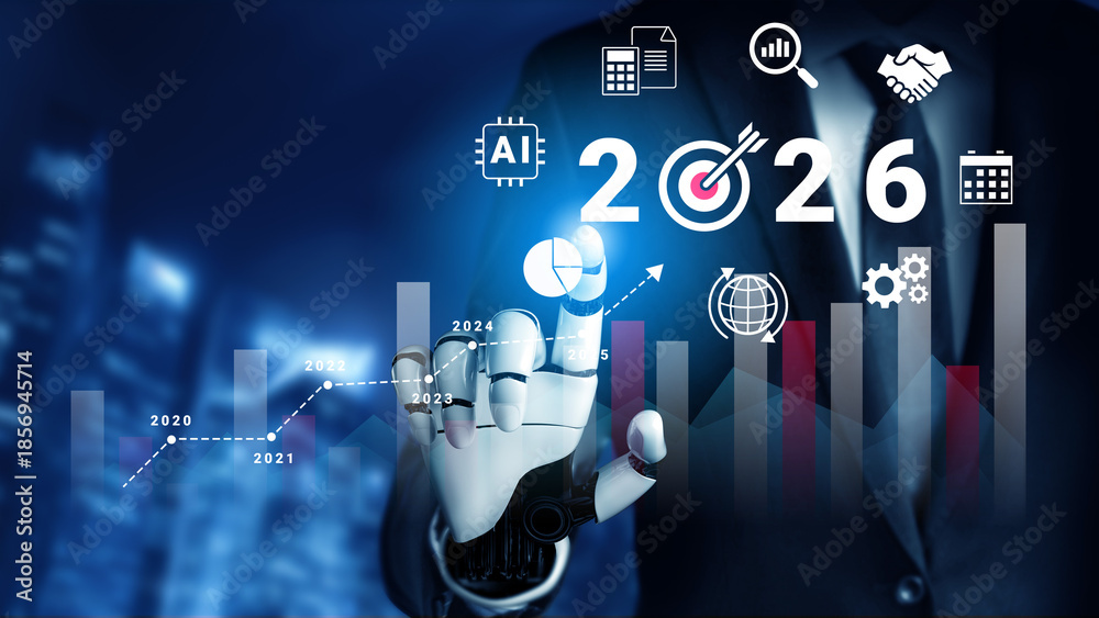 AI predicting 2026 business trends through advanced analytics ...