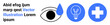 © robu_s - Vision, innovation, problem-solving, healthcare, support, and assistance concepts. Icons of an eye with a water drop, a light bulb and a medical cross in blue. Vision and innovation concept