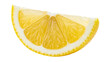 © LUXSTORY - Bright yellow lemon slice isolated PNG on transparent background, juicy citrus fruit for summer drinks and healthy eating concepts