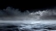© azi - Foggy stormy sea